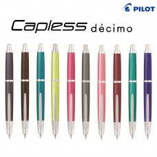 日本 Pilot Capless decimo系列 18K 按掣式 墨水筆